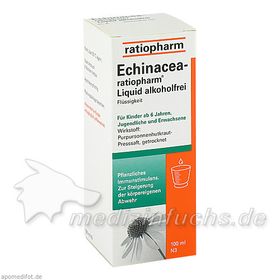 Echinacea-ratiopharm Liquid alkoholfrei, 100 ML – PZN 1581950 из Германии