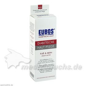 EUBOS Diabetische Haut Pflege Fuß + Bein, 100 ML – PZN 1617412 из Германии