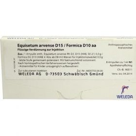 EQUISETUM ARV D15 FORM D10, 8X1 ML – PZN 1621862 из Германии
