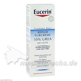 EUCERIN TH 10% Urea Fußcreme, 100 ML – PZN 1667278 из Германии