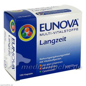 EUNOVA Multi Vitalstoffe Langzeit Kapseln, 120 ST – PZN 1913731 из Германии