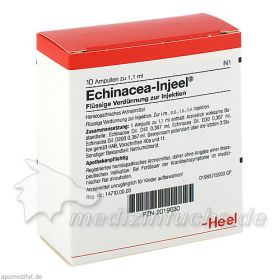 Echinacea Injeel, 10 ST – PZN 2019630 из Германии