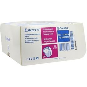 Esteem geschlossener Beutel transp.mittelgroß 35mm, 30 ST – PZN 2037295 из Германии