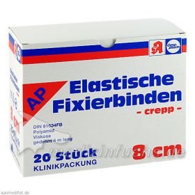 ELAST FIXIERBIN 8CM GENOPH, 20 ST – PZN 2061951 из Германии