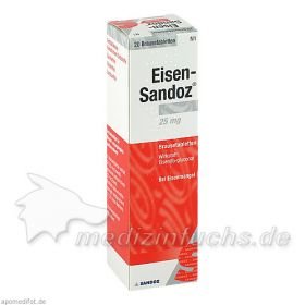 Eisen Sandoz, 20 ST – PZN 209740 из Германии