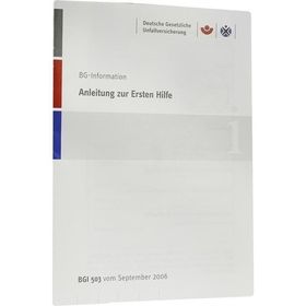 ERSTE HILFE ANLEITUNG BROSCHUERE, 1 ST – PZN 211211 из Германии