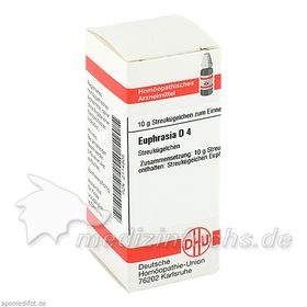 EUPHRASIA D 4, 10 G – PZN 2114305 из Германии