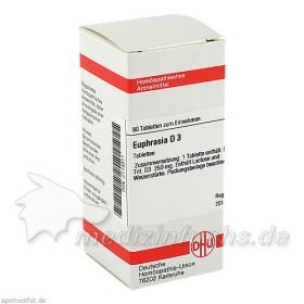 EUPHRASIA D 3, 80 ST – PZN 2114311 из Германии