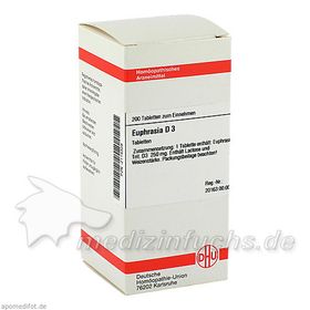 EUPHRASIA D 3, 200 ST – PZN 2114328 из Германии