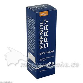 Ebenol Spray 0.5% Lösung, 30 ML – PZN 2251924 из Германии