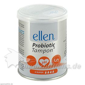 ellen probiotische Tampons super, 8 ST – PZN 2329307 из Германии