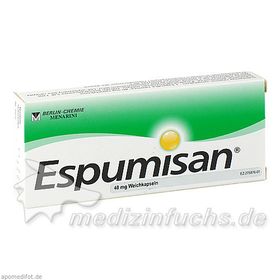 Espumisan 40mg Weichkapseln, 50 ST – PZN 2400301 из Германии