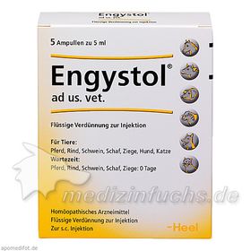 ENGYSTOL ad us.vet.Ampullen, 5 ST – PZN 2585051 из Германии