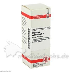 EUPHORBIA CYPARISS D 6, 20 ML – PZN 2613540 из Германии