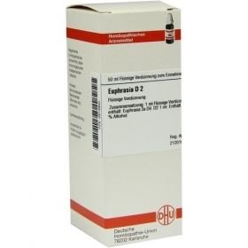 EUPHRASIA D 2, 50 ML – PZN 2613600 из Германии