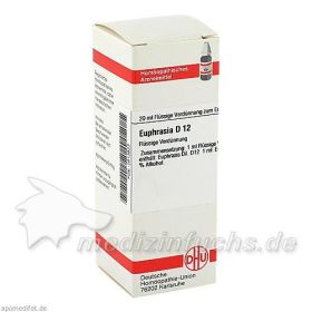 EUPHRASIA D12, 20 ML – PZN 2613623 из Германии