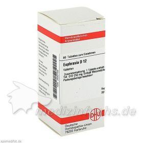 EUPHRASIA D12, 80 ST – PZN 2630159 из Германии