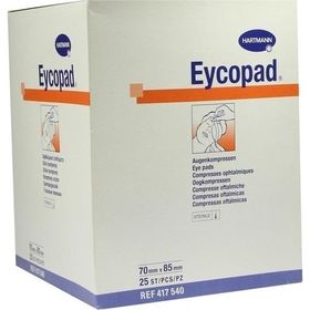 EYCOPAD AUGEN 70X85 STERIL, 25 ST – PZN 2733310 из Германии