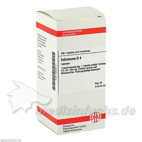 Echinacea (HAB) D 4, 200 ST – PZN 2802212 из Германии
