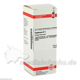 EUPHRASIA D 4, 50 ML – PZN 2809823 из Германии
