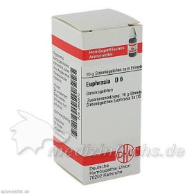 EUPHRASIA D 6, 10 G – PZN 2890570 из Германии