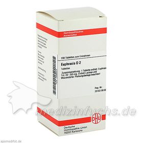 EUPHRASIA D 2, 200 ST – PZN 2898554 из Германии
