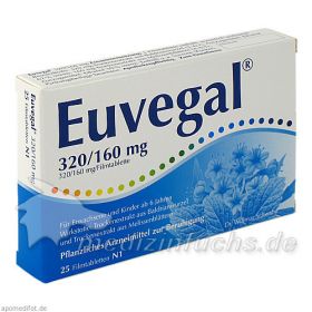 Euvegal 320/160mg, 25 ST – PZN 2919492 из Германии