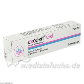 EXODERIL GEL, 20 G – PZN 3043889 из Германии