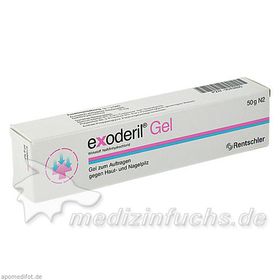 EXODERIL GEL, 50 G – PZN 3043895 из Германии