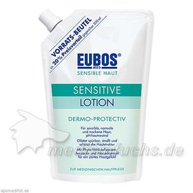 EUBOS Sensitive Lotion Dermo-Protectiv Nachfüllbtl, 400 ML – PZN 3238860 из Германии