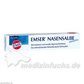 EMSER NASENSALBE SENSITIV, 8 G – PZN 3241230 из Германии