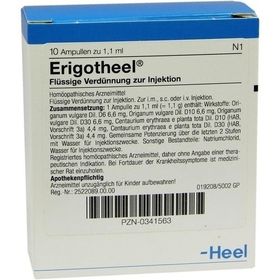 ERIGOTHEEL, 10 ST – PZN 341563 из Германии