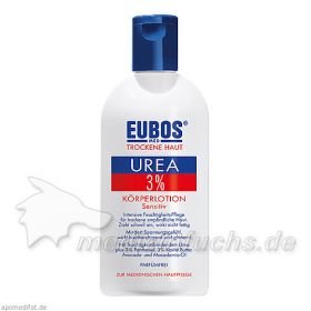 EUBOS Trockene Haut Urea 3% Körperlotion, 200 ML – PZN 3447718 из Германии