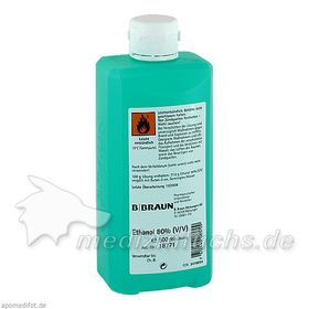 Ethanol 80% V/V Hyg. Händedesinfektion, 500 ML – PZN 3478854 из Германии