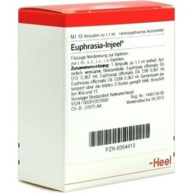 EUPHRASIA INJ, 10 ST – PZN 354413 из Германии