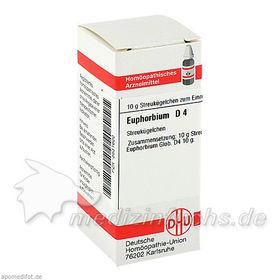 EUPHORBIUM D 4, 10 G – PZN 3631600 из Германии