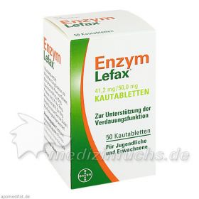 ENZYM LEFAX, 50 ST – PZN 3641372 из Германии