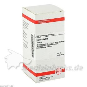 EUPHRASIA D 6, 200 ST – PZN 4216665 из Германии