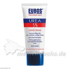 EUBOS Trockene Haut Urea 5% Handcreme, 75 ML – PZN 4401380 из Германии