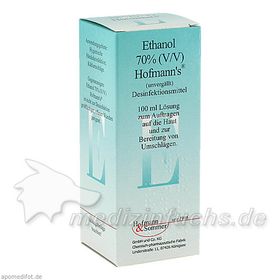 Ethanol 70% (V/V) Hofmann's, 100 ML – PZN 4775778 из Германии