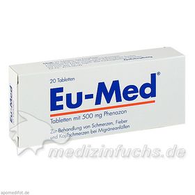 EU MED, 20 ST – PZN 4994807 из Германии