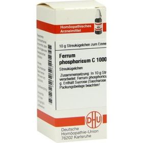 Ferrum Phosphoricum C 1000 Globuli (10 g) – PZN 721 из Германии