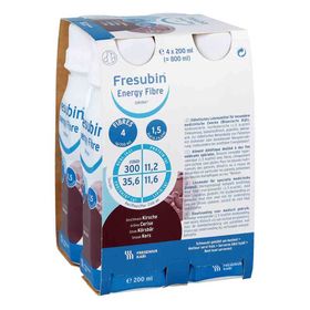 Fresubin Energy Fibre Drink Kirsche Trinkflasche (4X200 ml) – PZN 63756 из Германии