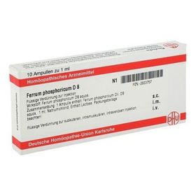 Ferrum Phosphoricum D 8 Ampullen (10X1 ml) – PZN 2823757 из Германии