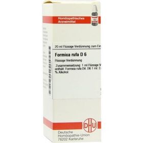 Formica Rufa D 6 Dilution (20 ml) – PZN 2898910 из Германии