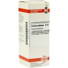 Ferrum Jodatum D 12 Dilution (20 ml) – PZN 4217096 из Германии