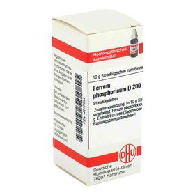 Ferrum Phosphoricum D 200 Globuli (10 g) – PZN 4217334 из Германии
