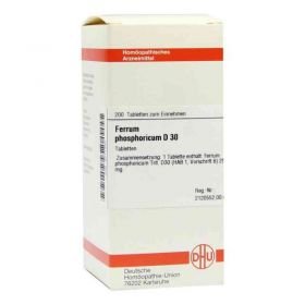 Ferrum Phosphoricum D 30 Tabletten (200 stk) – PZN 4217392 из Германии