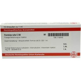 Formica Rufa C 30 Ampullen (10X1 ml) – PZN 7168180 из Германии