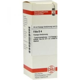 Filix D 4 Dilution (20 ml) – PZN 7456714 из Германии